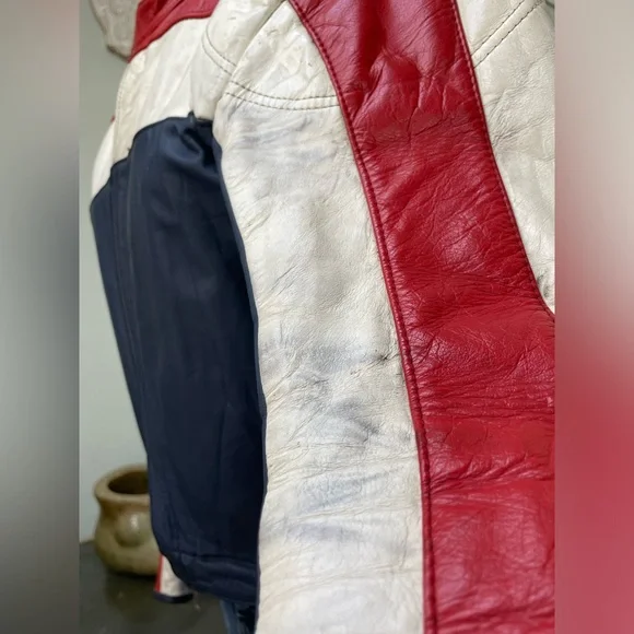 Vintage Leather Motorcycle Jacket - Picture 5 of 12